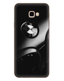 Чохол для Samsung Galaxy J4 Plus (J4+, J415) з картинкою «Емблема BMW — макро»