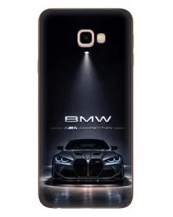 Чохол для Samsung Galaxy J4 Plus (J4+, J415) з картинкою «BMW крізь нічне місто»
