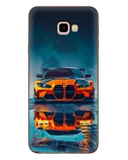 Чохол для Samsung Galaxy J4 Plus (J4+, J415) з картинкою «BMW — золота емблема»