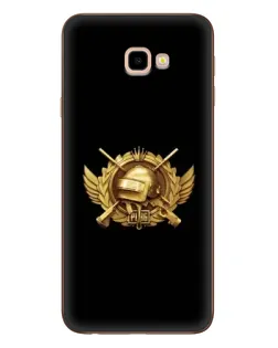 Чехол для Samsung Galaxy J4 Plus (J4+, J415) с картинкой «PUBG — оранжевый градиент»