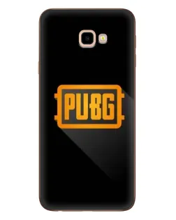Чехол для Samsung Galaxy J4 Plus (J4+, J415) с картинкой «PUBG — рамка лого»