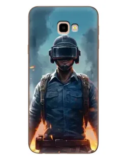 Чехол для Samsung Galaxy J4 Plus (J4+, J415) с картинкой «PUBG — реалистичный герой»