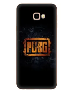 Чехол для Samsung Galaxy J4 Plus (J4+, J415) с картинкой «PUBG — золотой логотип»