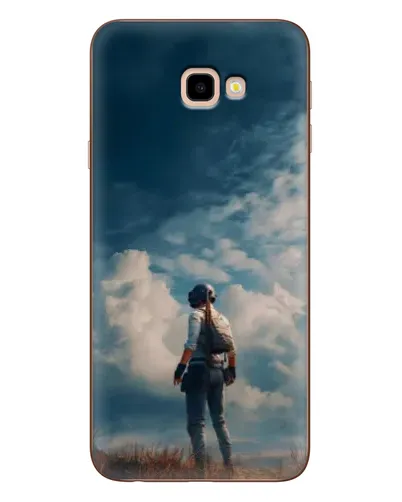Чехол для Samsung Galaxy J4 Plus (J4+, J415) с картинкой «Герой PUBG на скале» Чехол для Samsung Galaxy J4 Plus (J4+, J415) с картинкой «Герой PUBG на скале»