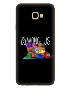 Чохол для Samsung Galaxy J4 Plus (J4+, J415) з картинкою «Логотип Among Us»