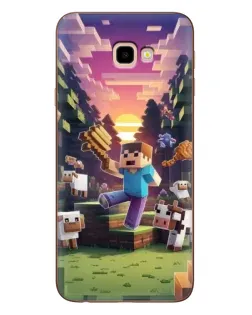 Чохол для Samsung Galaxy J4 Plus (J4+, J415) з картинкою «Стів на фермі»