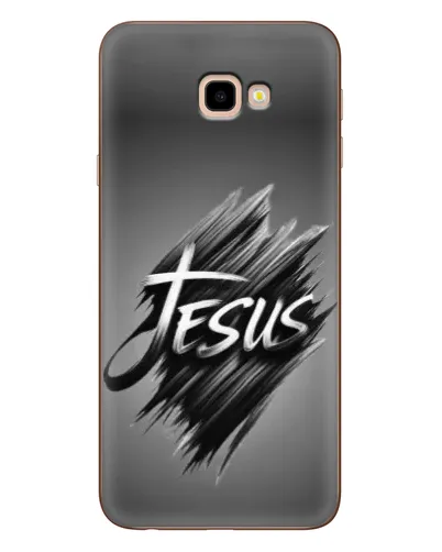 Чехол для Samsung Galaxy J4 Plus (J4+, J415) с картинкой «Надпись Jesus Graffiti»