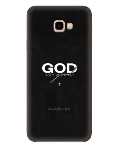 Чехол для Samsung Galaxy J4 Plus (J4+, J415) с картинкой «GOD — Бог над всем»