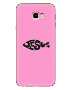 Чехол для Samsung Galaxy J4 Plus (J4+, J415) с картинкой «Розовый символ  Jesus»