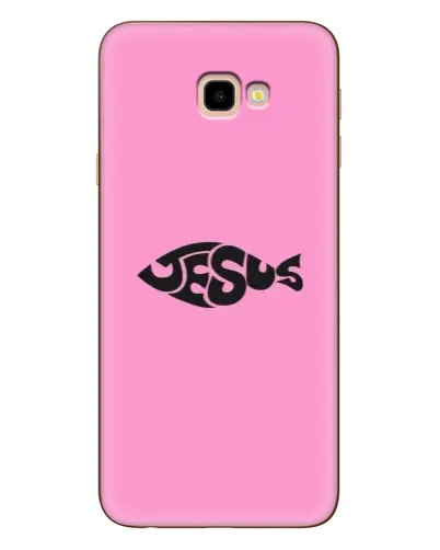 Чехол для Samsung Galaxy J4 Plus (J4+, J415) с картинкой «Розовый символ  Jesus»