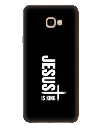 Чехол для Samsung Galaxy J4 Plus (J4+, J415) с картинкой «Вертикаль веры Jesus»