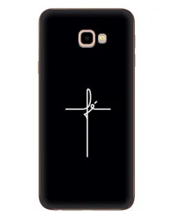 Чохол для Samsung Galaxy J4 Plus (J4+, J415) з картинкою «Тонкий хрест»