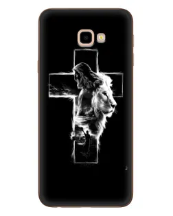 Чохол для Samsung Galaxy J4 Plus (J4+, J415) з картинкою «Сяючий хрест Jesus»