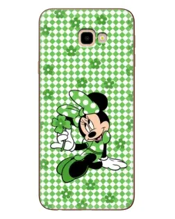 Чехол для Samsung Galaxy J4 Plus (J4+, J415) с картинкой «Mickey в клетку»