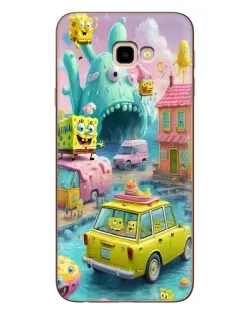 Чехол для Samsung Galaxy J4 Plus (J4+, J415) с картинкой «Монстр-трак приключения»