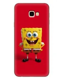 Чехол для Samsung Galaxy J4 Plus (J4+, J415) с картинкой «Спанч Боб на красном»