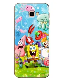 Чехол для Samsung Galaxy J4 Plus (J4+, J415) с картинкой «Губка Боб и друзья» Чехол для Samsung Galaxy J4 Plus (J4+, J415) с картинкой «Губка Боб и друзья»