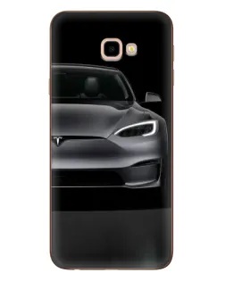 Чохол для Samsung Galaxy J4 Plus (J4+, J415) з картинкою «Tesla Model S Look»