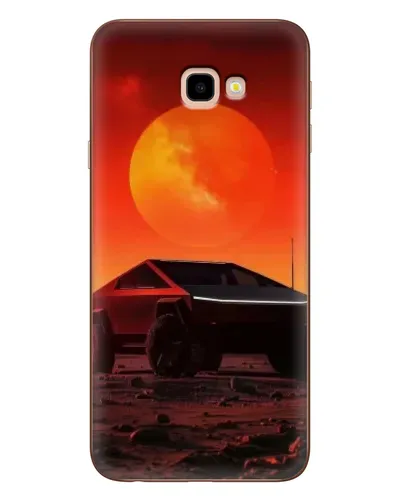 Чохол для Samsung Galaxy J4 Plus (J4+, J415) з картинкою «Cybertruck на Марсі»
