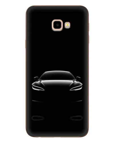 Чохол для Samsung Galaxy J4 Plus (J4+, J415) з картинкою «Силует Tesla Night»