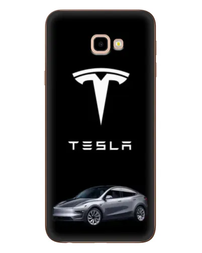 Чохол для Samsung Galaxy J4 Plus (J4+, J415) з картинкою «Tesla Model Y»
