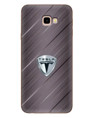 Чохол для Samsung Galaxy J4 Plus (J4+, J415) з картинкою «Металева текстура Tesla»