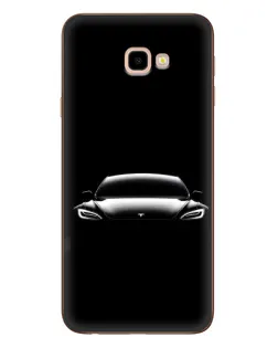 Чохол для Samsung Galaxy J4 Plus (J4+, J415) з картинкою «Фари Tesla Night»