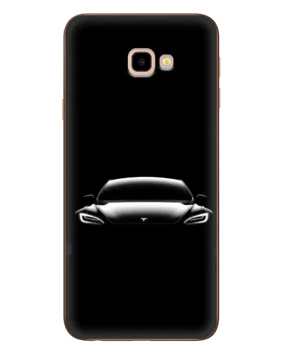 Чохол для Samsung Galaxy J4 Plus (J4+, J415) з картинкою «Фари Tesla Night»