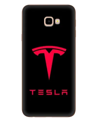 Чохол для Samsung Galaxy J4 Plus (J4+, J415) з картинкою «Tesla Red Logo»