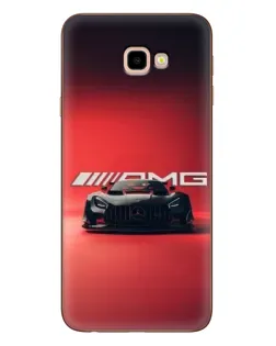 Чохол для Samsung Galaxy J4 Plus (J4+, J415) з картинкою «Mercedes AMG — червона лінія»