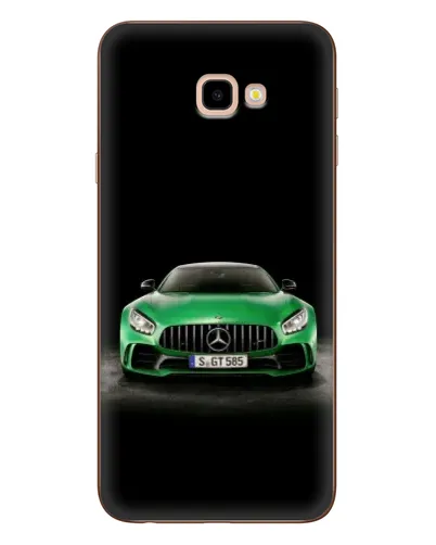Чохол для Samsung Galaxy J4 Plus (J4+, J415) з картинкою «Mercedes — неоновий лого»