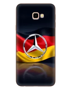 Чохол для Samsung Galaxy J4 Plus (J4+, J415) з картинкою «Mercedes — прапор Німеччини»