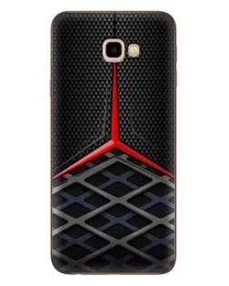 Чохол для Samsung Galaxy J4 Plus (J4+, J415) з картинкою «Mercedes Carbon Grid»