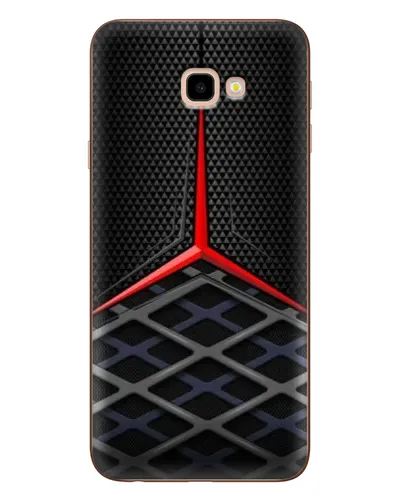 Чохол для Samsung Galaxy J4 Plus (J4+, J415) з картинкою «Mercedes Carbon Grid»