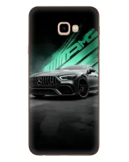 Чохол для Samsung Galaxy J4 Plus (J4+, J415) з картинкою «Темний Mercedes AMG»