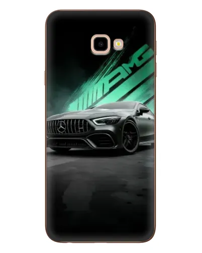 Чохол для Samsung Galaxy J4 Plus (J4+, J415) з картинкою «Темний Mercedes AMG»