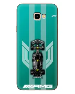 Чохол для Samsung Galaxy J4 Plus (J4+, J415) з картинкою «Mercedes AMG Petronas»