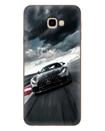 Чохол для Samsung Galaxy J4 Plus (J4+, J415) з картинкою «Гоночний Mercedes AMG»