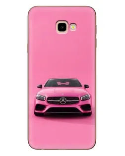 Чехол для Samsung Galaxy J4 Plus (J4+, J415) с картинкой «Розовый Mercedes AMG»