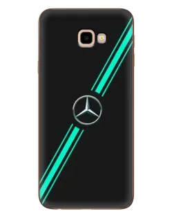 Чехол для Samsung Galaxy J4 Plus (J4+, J415) с картинкой «Спортивные линии Mercedes»