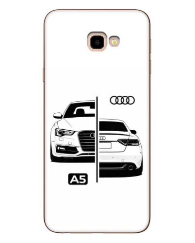 Чехол для Samsung Galaxy J4 Plus (J4+, J415) с картинкой «Audi — контрастный дизайн»
