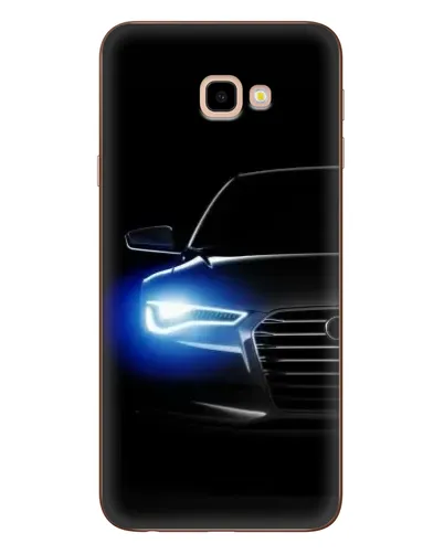 Чехол для Samsung Galaxy J4 Plus (J4+, J415) с картинкой «Неоновый взгляд Audi»