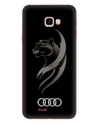 Чехол для Samsung Galaxy J4 Plus (J4+, J415) с картинкой «Графика — пантера и Audi»