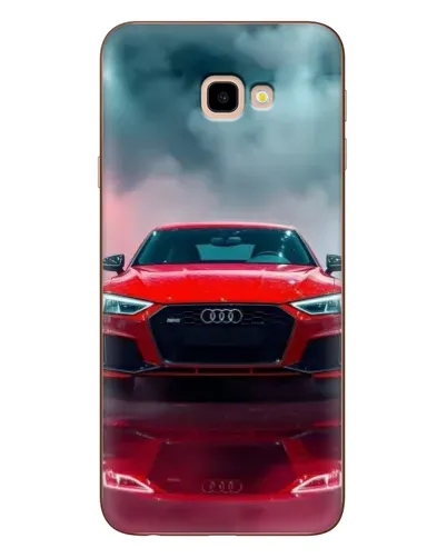 Чехол для Samsung Galaxy J4 Plus (J4+, J415) с картинкой «Audi RS — красный стиль»