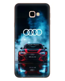 Чехол для Samsung Galaxy J4 Plus (J4+, J415) с картинкой «Audi Sport — неон» Чехол для Samsung Galaxy J4 Plus (J4+, J415) с картинкой «Audi Sport — неон»