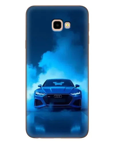Чехол для Samsung Galaxy J4 Plus (J4+, J415) с картинкой «Audi — голубая энергия»
