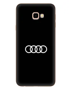 Чехол для Samsung Galaxy J4 Plus (J4+, J415) с картинкой «Audi White Logo» Чехол для Samsung Galaxy J4 Plus (J4+, J415) с картинкой «Audi White Logo»