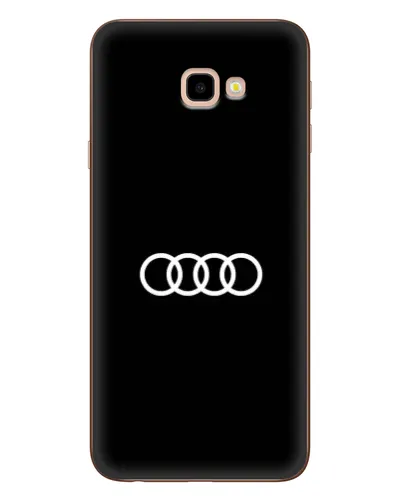 Чехол для Samsung Galaxy J4 Plus (J4+, J415) с картинкой «Audi White Logo»