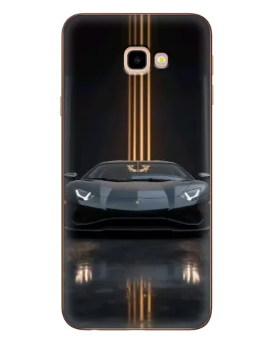 Чехол для Samsung Galaxy J4 Plus (J4+, J415) с картинкой «Lamborghini золотые линии» Чехол для Samsung Galaxy J4 Plus (J4+, J415) с картинкой «Lamborghini золотые линии»