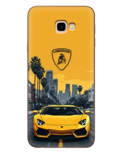 Чехол для Samsung Galaxy J4 Plus (J4+, J415) с картинкой «Желтый Lamborghini город» Чехол для Samsung Galaxy J4 Plus (J4+, J415) с картинкой «Желтый Lamborghini город»